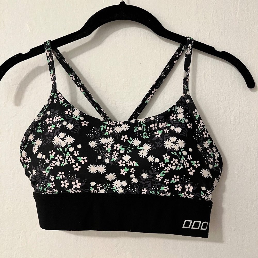Lorna Jane Floral Sports Bra XS